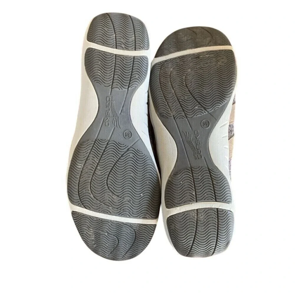 Dansko Holland Lightweight Comfort Walking Shoes Charcoal Suede Lace Up EUR 39